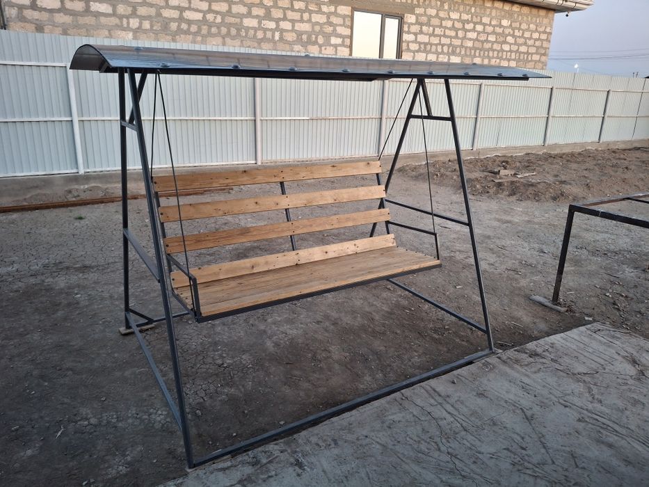 Качеля жаңа жасалған качественно