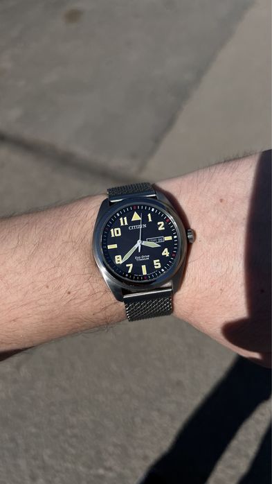 Citezen Eco-Drive пилот