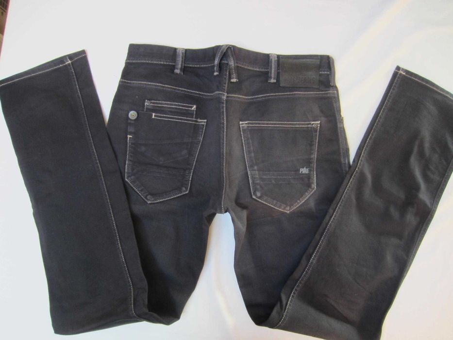 Blugi PME, masura W34 L36,Talie=88cm, Lung=111cm, drepti, stare f.buna