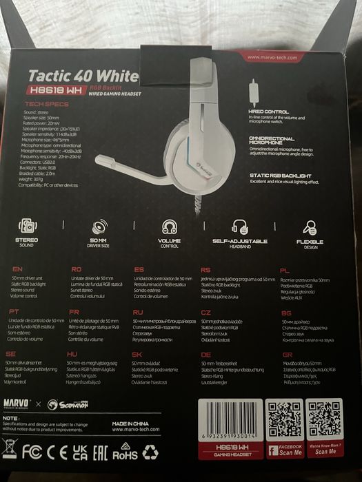 Căști marvo scorpion