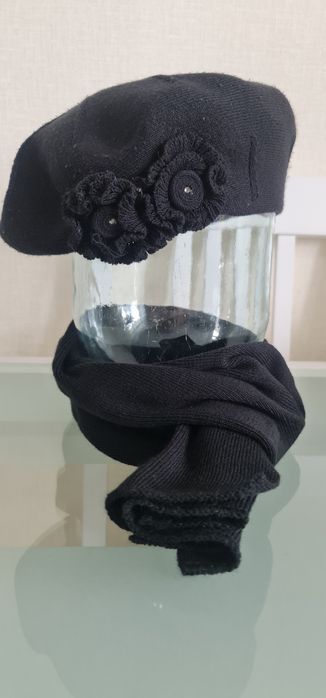 Комплекты(шапочка с шарфиком),снуды,шарфы