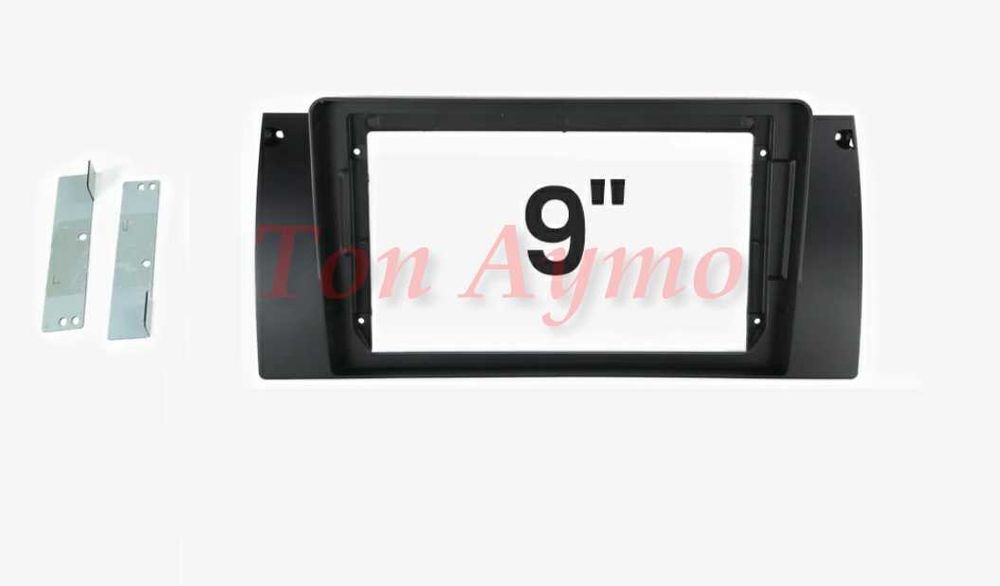 Адаптерна Рамка 9" инча Мултимедия BMW БМВ Е39 X5 E38 E53 Андроид 2дин