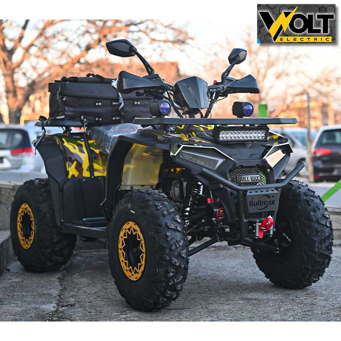 ATV BULLMAX INTRUDER 250cc, лебедка, теглич, R/N/D автоматик, подгрев