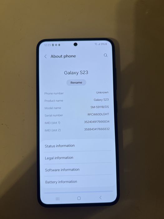 Samsung  S23 ( Dark Green )