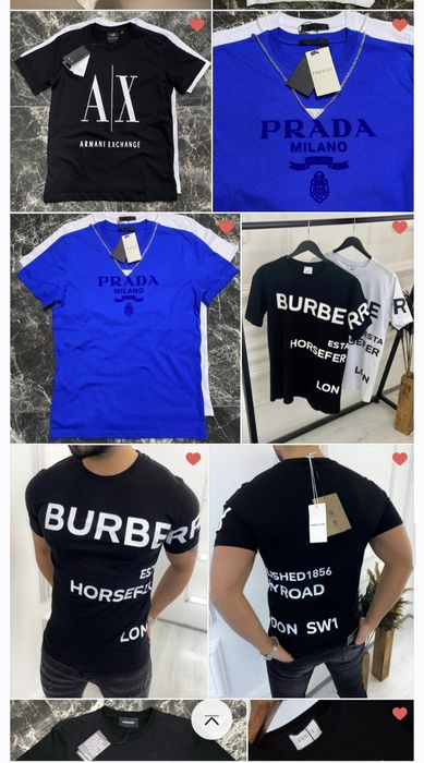 Мъжки тениски различни модели