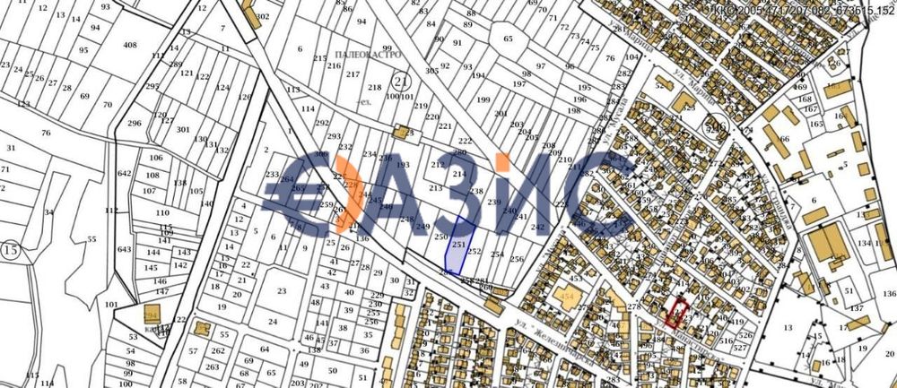 Продава се Парцел в Поморие - 2636 кв.м за 17 €/кв.м - Снимка #1