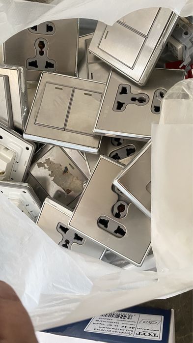 Включатели розетки под евро стандарт