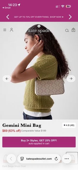 Kate spade ОРИГИНАЛ сумка по скидке
