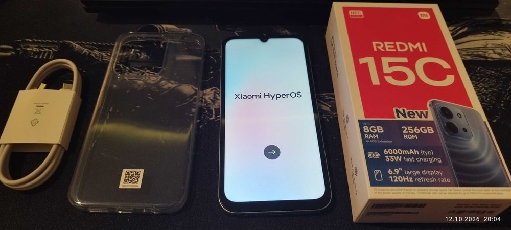 Redmi 15 c 4g 8 ram 256 rom