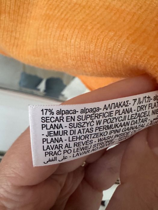 Massimo Dutti pulover lana/alpaca L