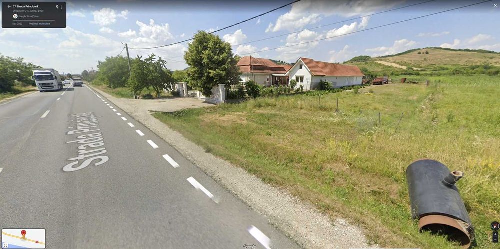 Teren intravilan 3.544 mp la DN1/E60 – Uileacu de Criș, jud. Bihor