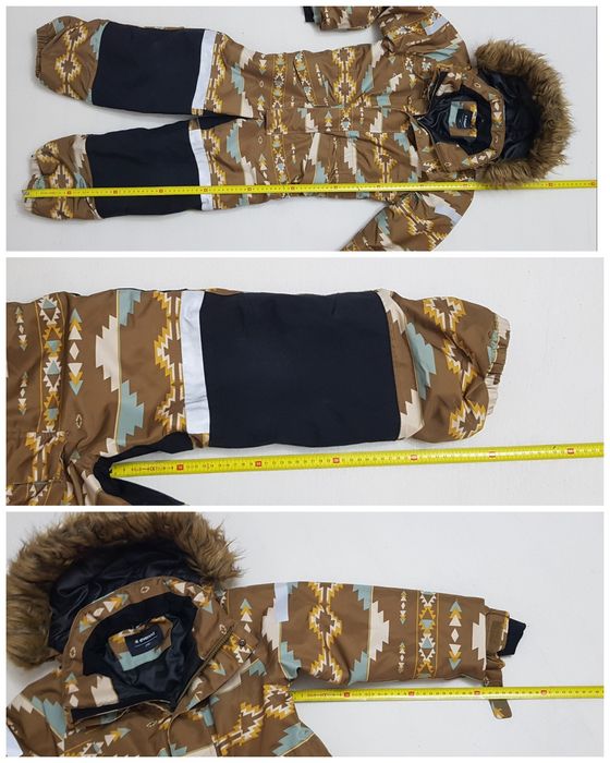 Salopeta iarnă EVEREST, combinezon zăpadă Overall manuși snowboard 122