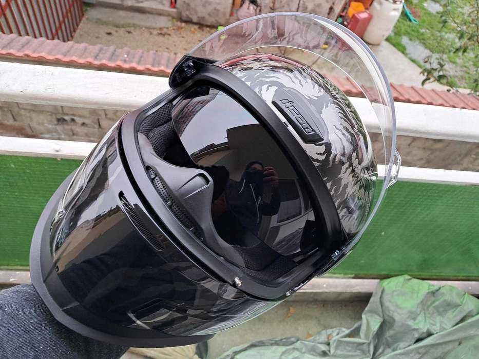Casca moto atv ICON Airform LYCAN neagra