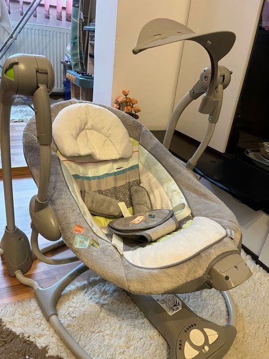 Leagăn și Balansoar 2 în 1 Ingenuity - Stare Excelentă