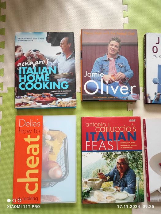 Книги на известни готвачи Г.Рамзи, Дж. Оливър