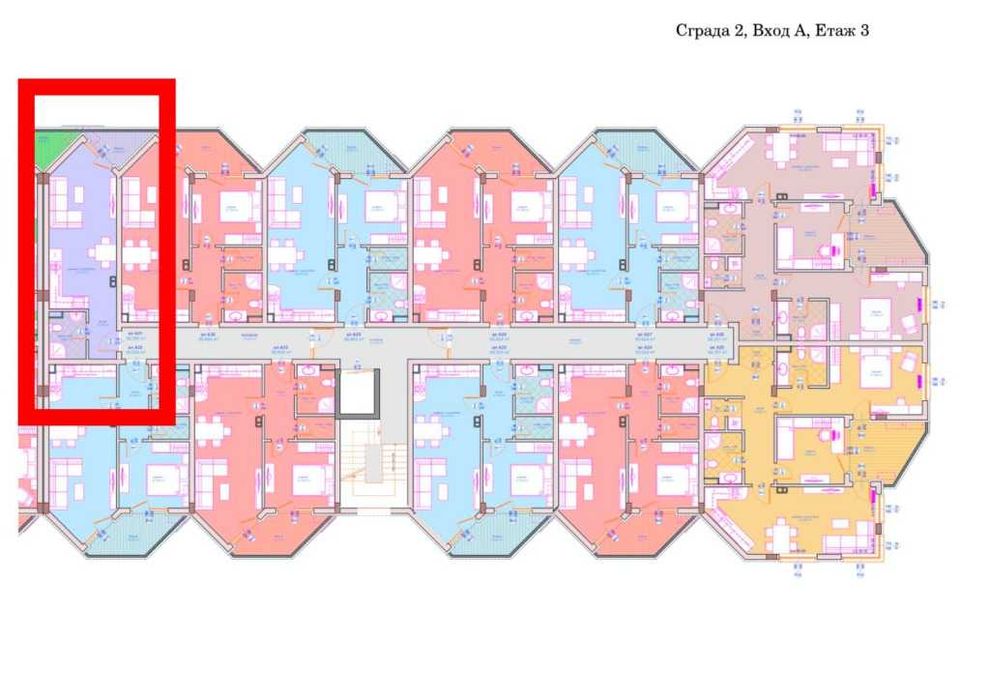 Едностаен в Skarabey Evolution 2 в Сарафово, Бургас