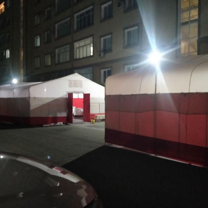 Таза палаткалар жалға беріледі.