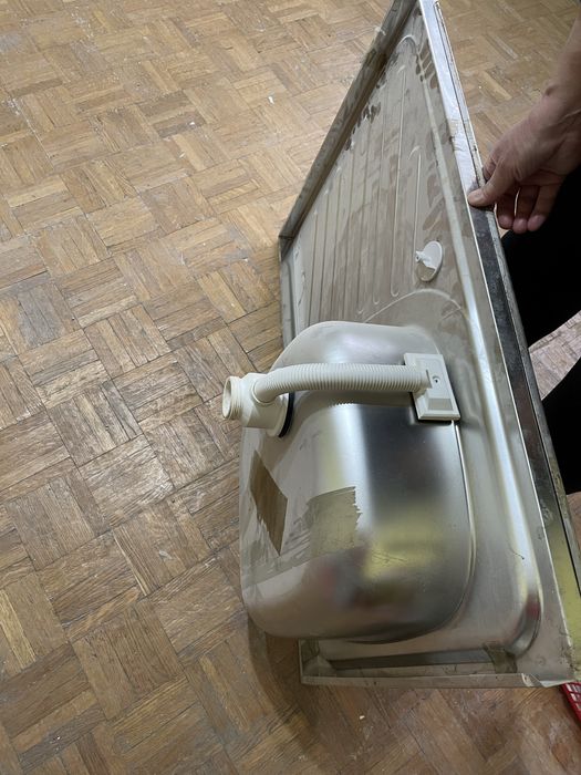 Chiuveta inox putin utilizata