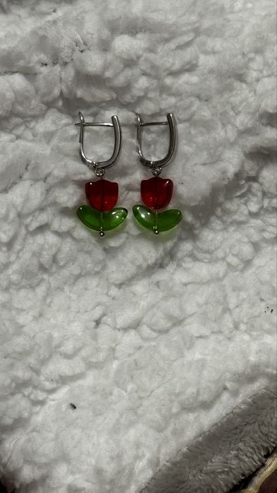 Сережки тульпанчики