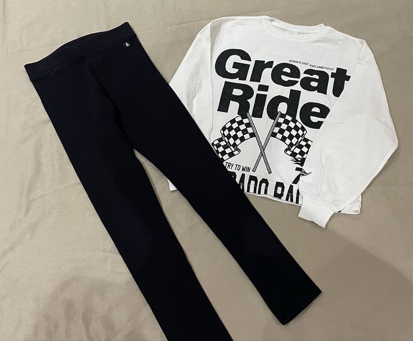 Zara костюм для девочек рост 140