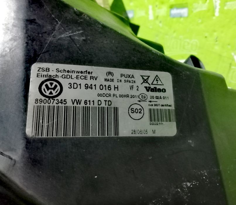 Фар Фарове за Volkswagen Phaeton / Фолксваген Файтон Bi-Xenon.