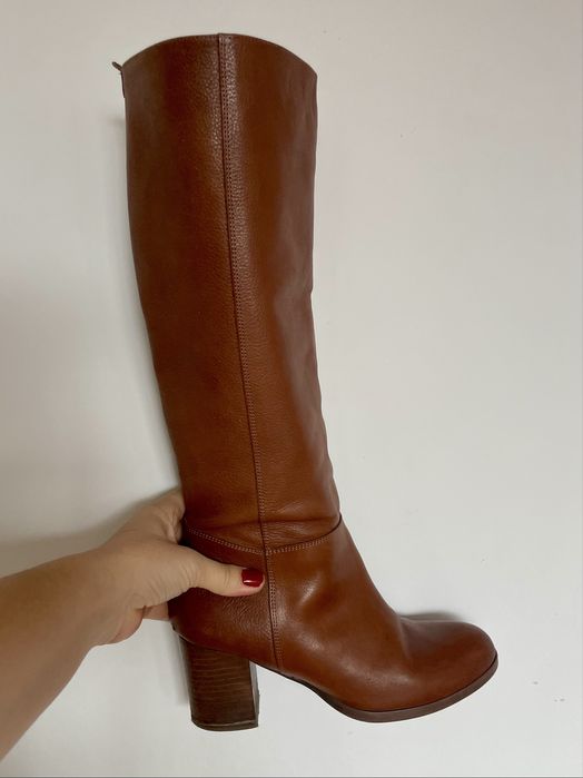 Cizme din piele, marimea 39