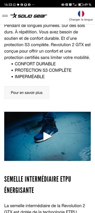 pantofi Solid Gear Revolution 2 GTX