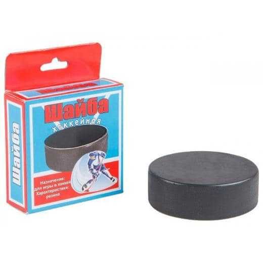 Хоккейная шайба новая в упаковке