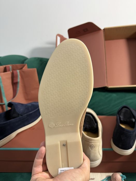 Mocasini Loro Piana piele naturala 100% Full Box colectie noua