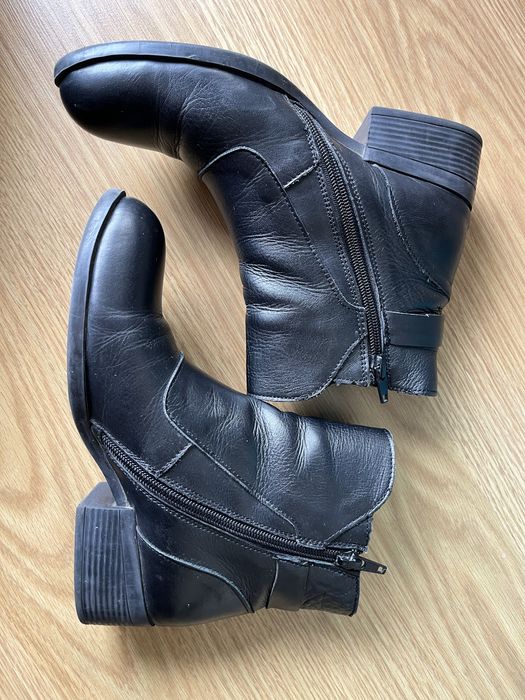 Botine piele naturala 36