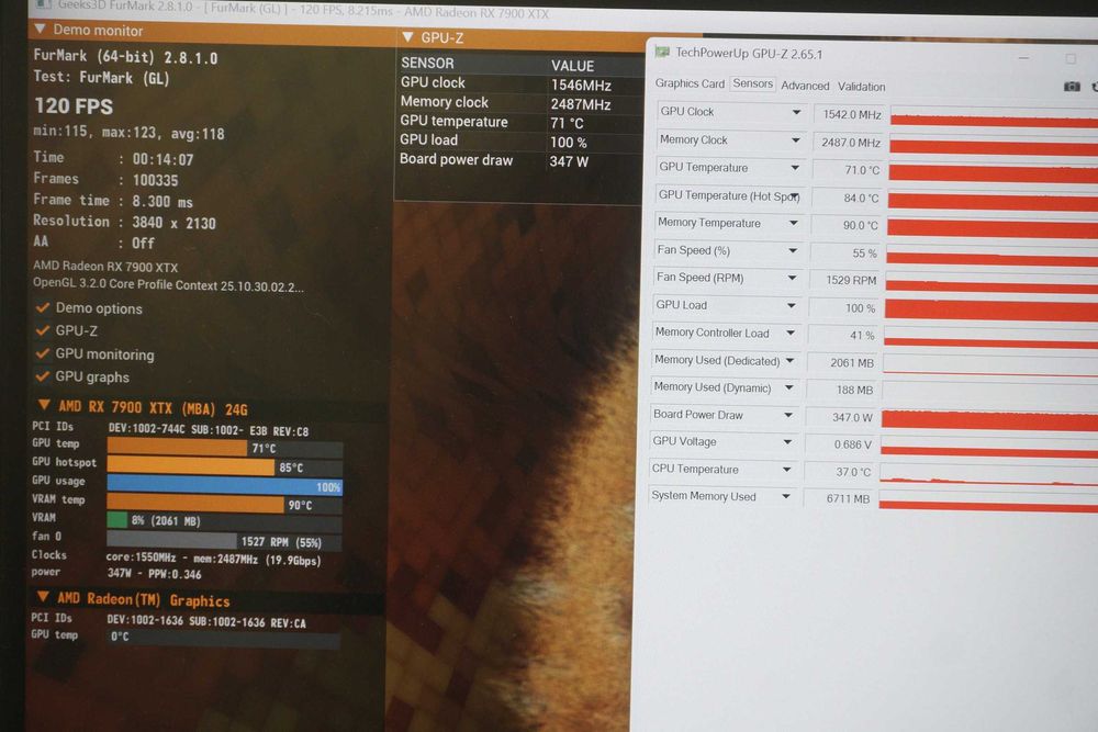 RX 7900 XTX 24GB Reference card видеокарта/ вкл ДДС