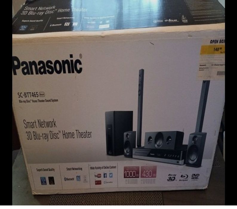 Домашно кино sa btt465 panasonic-1000w
