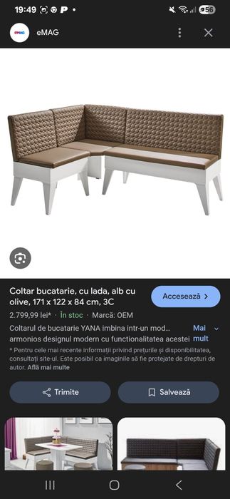 Coltar bucatarie  pandora