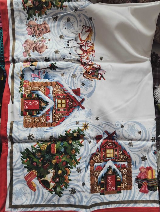 Продам скатерть новогоднюю