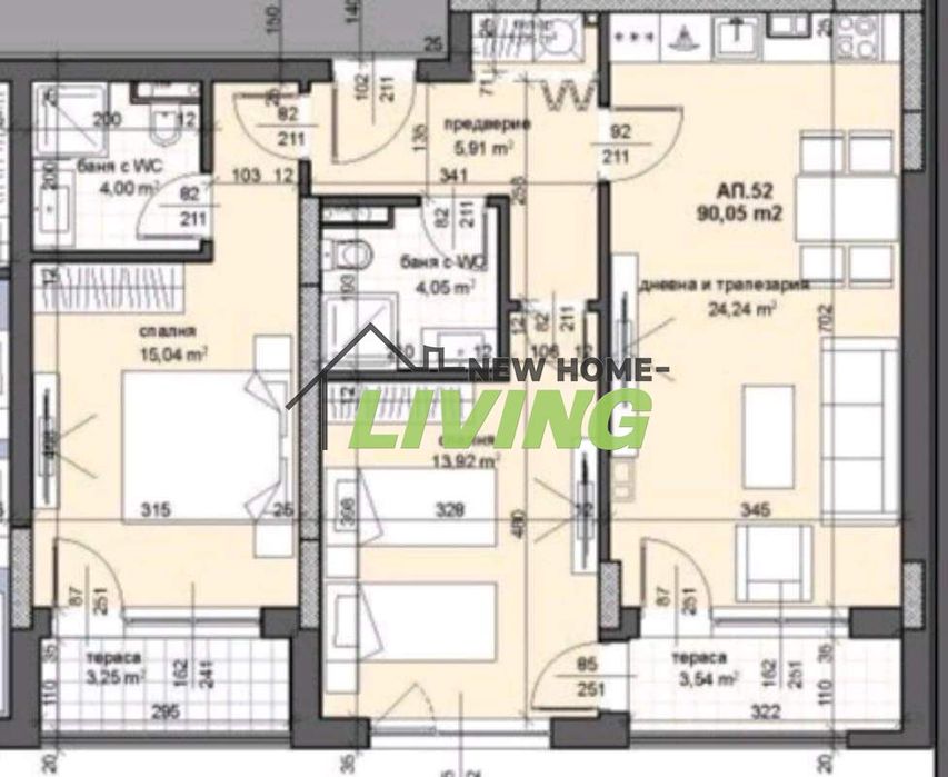 Продава се Тристаен апартамент в Пловдив, Тракия - 105 кв.м за 1620 €/кв.м - Снимка #8