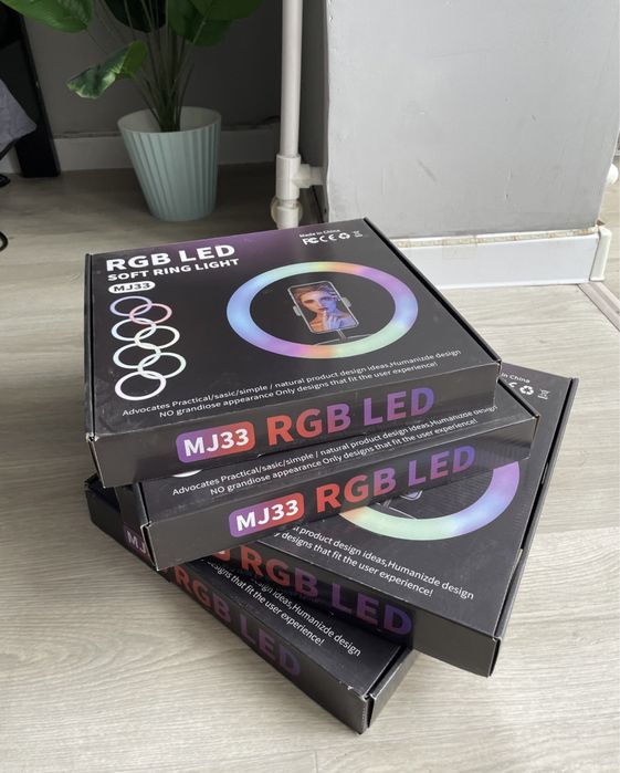 Свет кольцевой лампа