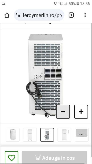 Aer conditionat mobil, Equation, 7000 BTU, clasa energetica A