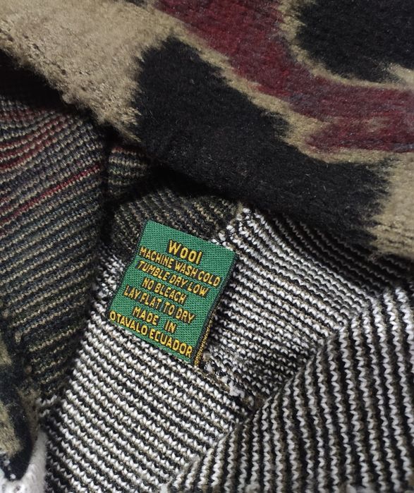 Hanorac din lână Alpaca Ecuador mărimea L