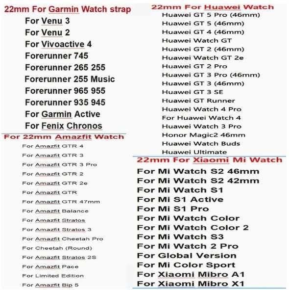 Curea silicon Huawei GT,GT2,GT3,GT4,GT5(46mm) 22mm