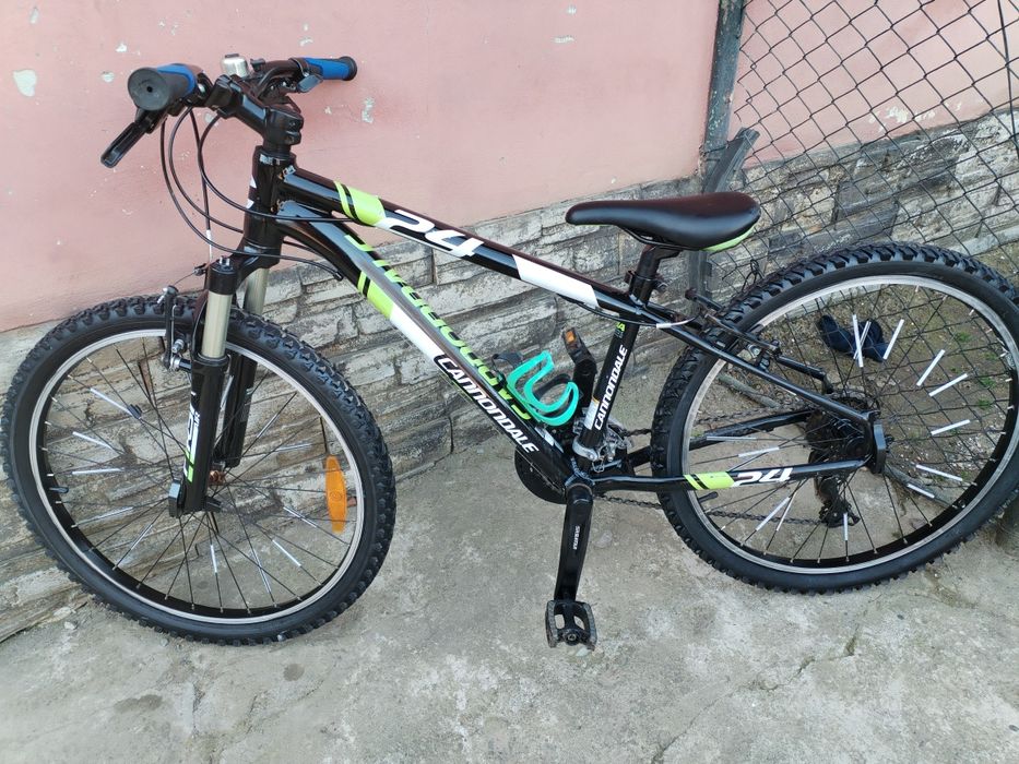 Bicicleta canondale copii roti 24 cadru aluminiu furca aer