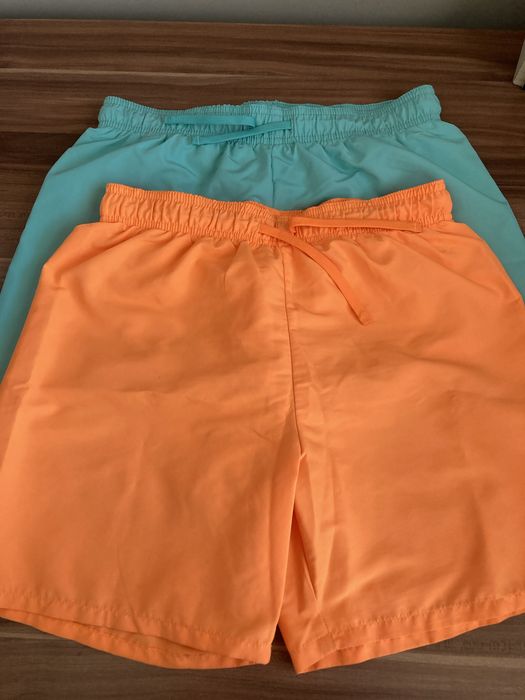 Къси памучни панталони/бански H&M 146/152 ръст