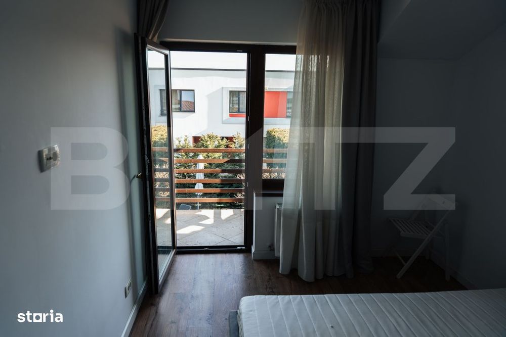 Casa individuala de inchiriat, 120 mp cu garaj si dorari moderne