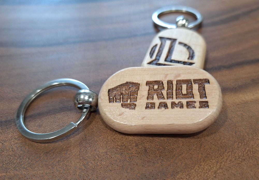 Дървени ключодържатели League of Legends