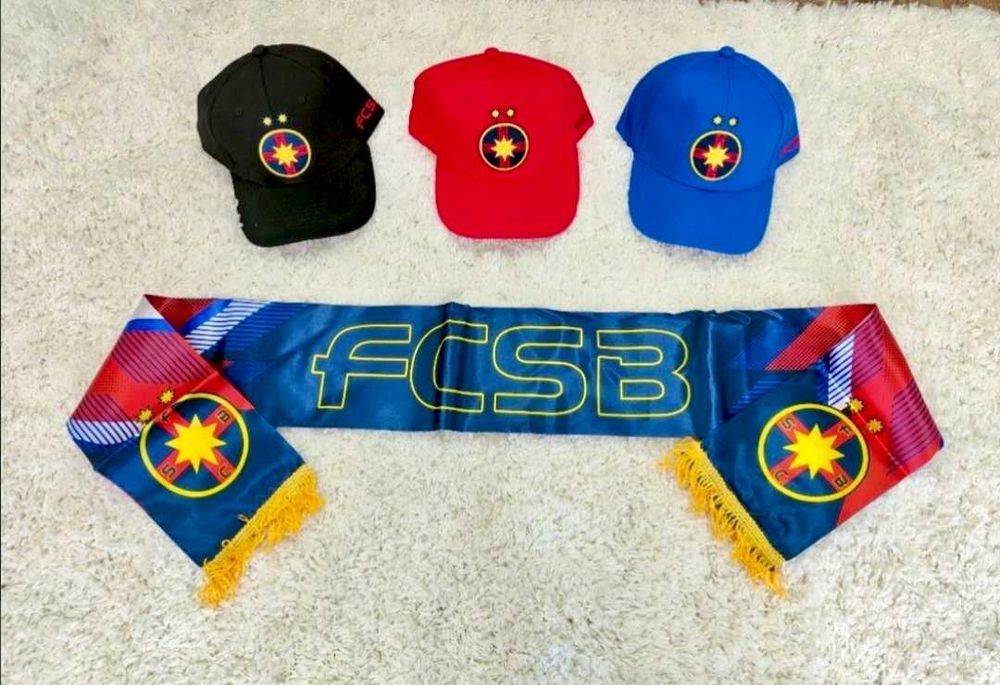 Sapca FCSB + Esarfa ( Set Șapcă la alegere + eșarfă Steaua Bucuresti)