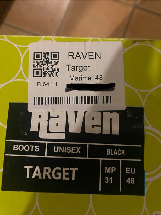 Snowboard Boots Raven , barbati, cu siret