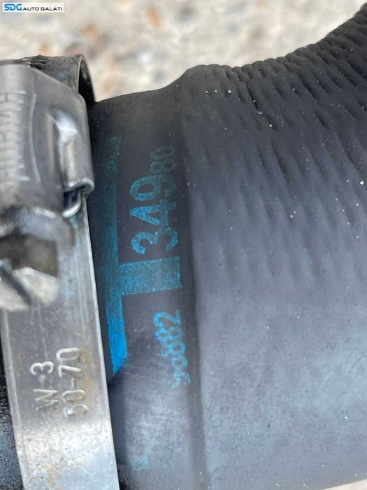 Furtun Conducta Presiune Aer Intercooler Peugeot 3008 2.0 HDI 2009 - 2016 Cod 9688234980 [C6171]