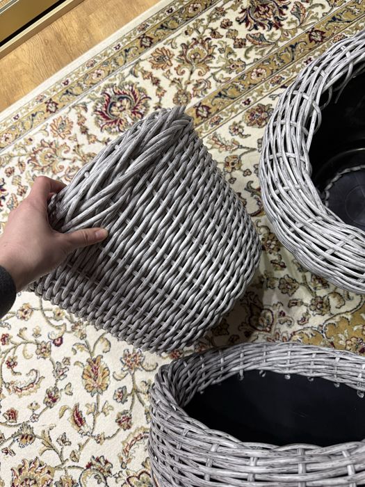 Ротанговые горшки