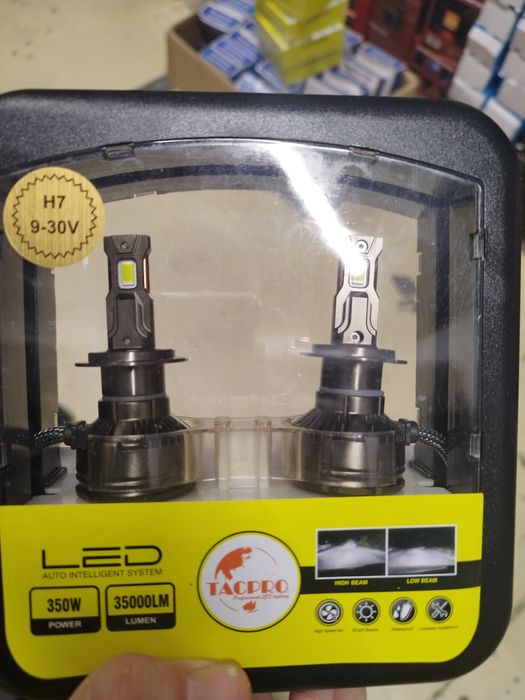 Garantat cele mai puternice leduri auto h7 350w 35000 lumeni canbus 12