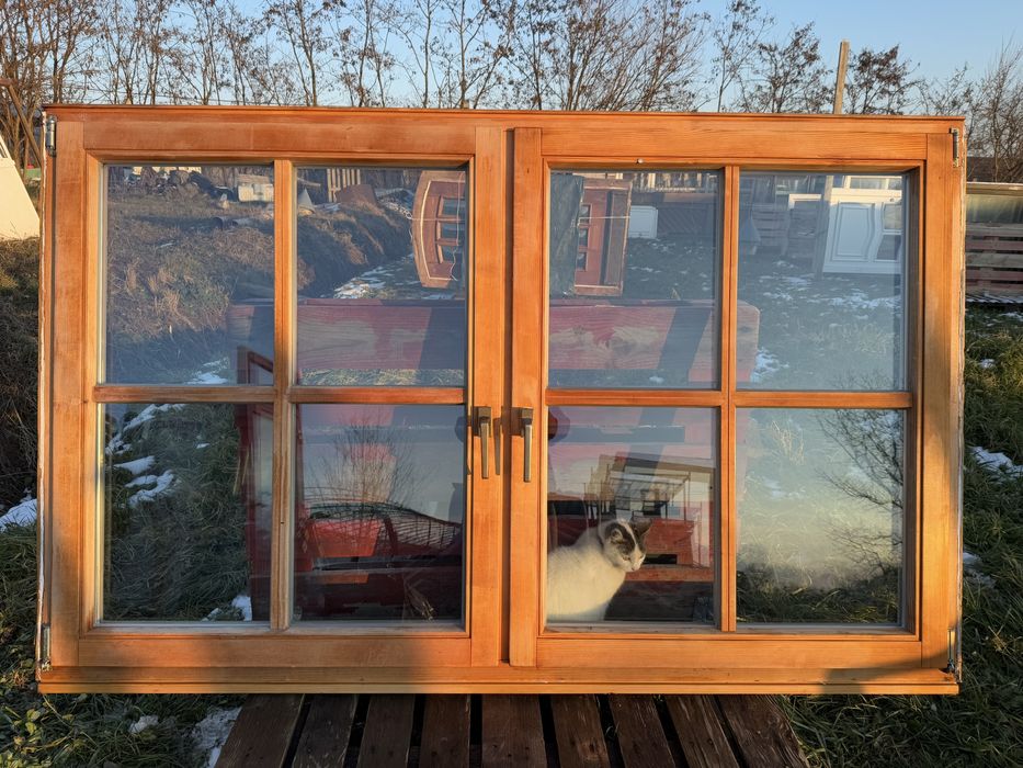 FEREASTRA LEMN TERMOPAN casa cabana sprosuri H 125 x L 198 Germania