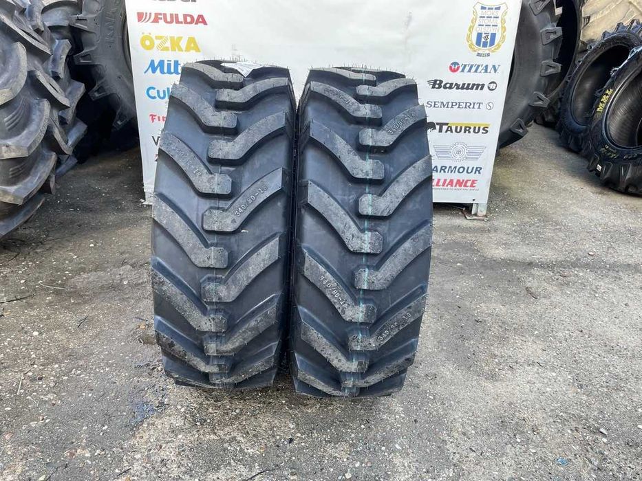 OZKA Anvelope noi industriale pentru buldo beton 340/80-18 Cauciucuri